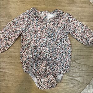 Carter's Floral Long Sleeve Bodysuit - Multicolor